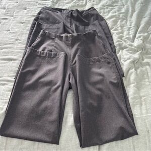 Banana Republic & The Limited Dark Gray Trousers Lot of 2 Size 10
